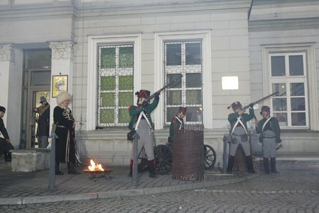 Bitwa o dworzec w Sosnowcu w czasie inscenizacji