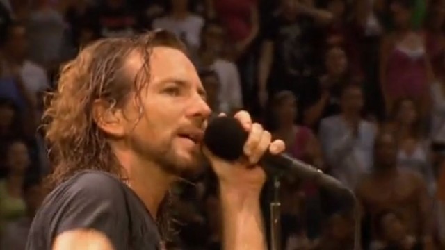 Eddie Vedder, wokalista zespołu Pearl Jam.