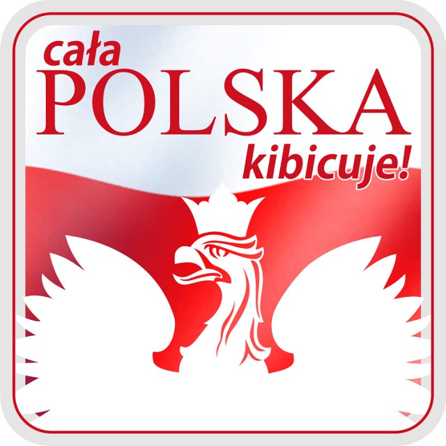 W czwartek prezent dla Czytelników: naklejka "Cała Polska kibicuje".