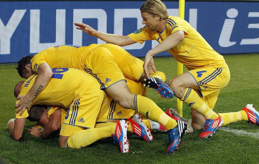 EURO 2012: Ukraina - Szwecja 2:1 [ZDJĘCIA]