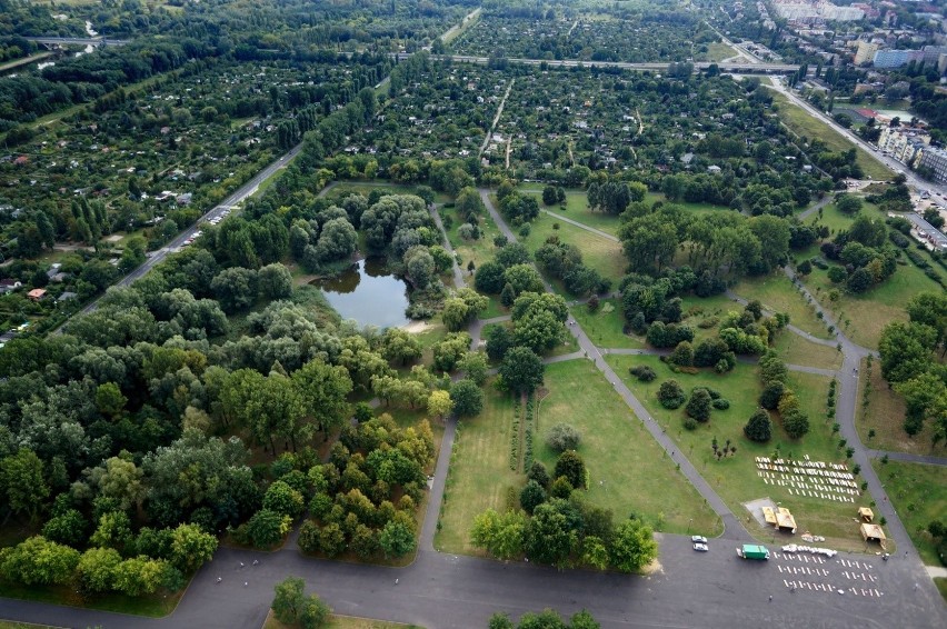 Poznań z lotu ptaka