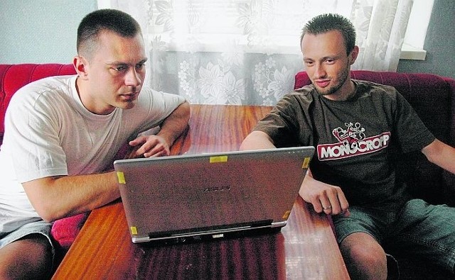 "Hans" (po lewej) i "Deep" mieli nagrania tylko na skradzionym stacjonarnym komputerze