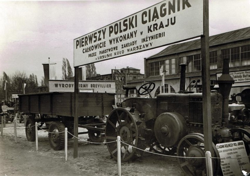 MTP 1947 rok: Pierwszy polski ciągnik wyprodukowany w...