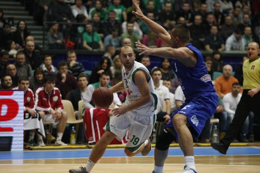 Koszykówka: Śląsk - Anwil 74:83. Wrocławianie prowadzili, ale przegrali (RELACJA, ZDJĘCIA)