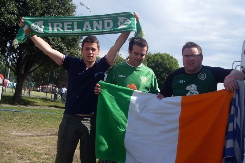 Euro 2012: Kibice szykują się na mecz Irlandia-Włochy w Poznaniu [ZDJĘCIA]