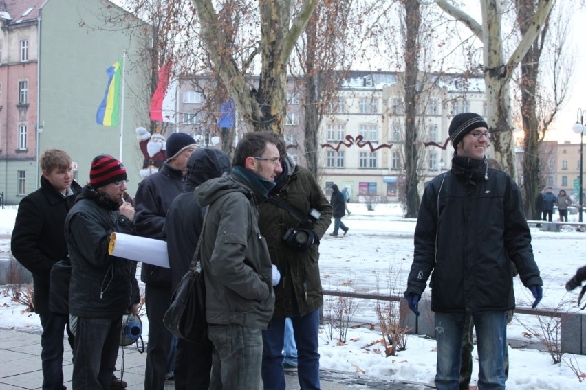 Ruch Autonomii Śląska chciał wręczyć symboliczny mandat...