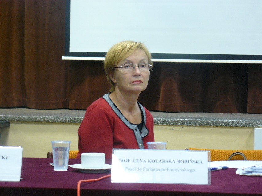 Spotkanie zorganizowała europosłanka prof. Lena...