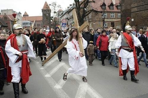 Misterium Męki Pańskiej na ulicach Gdańska