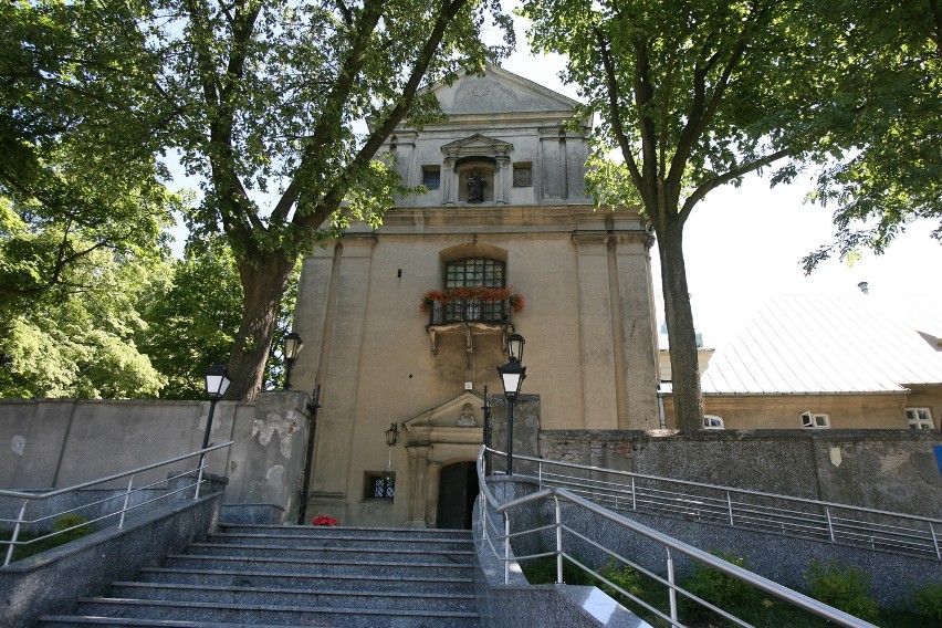 Kościół w Łagiewnikach to jeden z najstarszych zabytków
