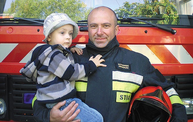 Bycie strażakiem mam zapisane w genach