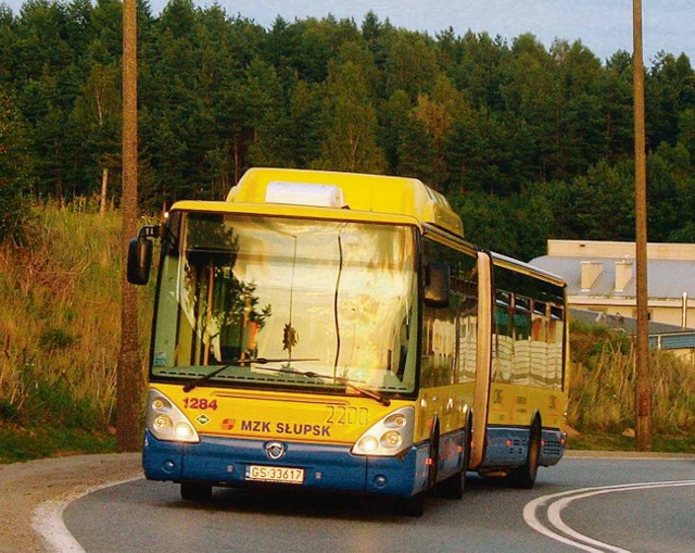 Żółto-niebieski irisbus w weekend będzie kursował na linii pospiesznej R