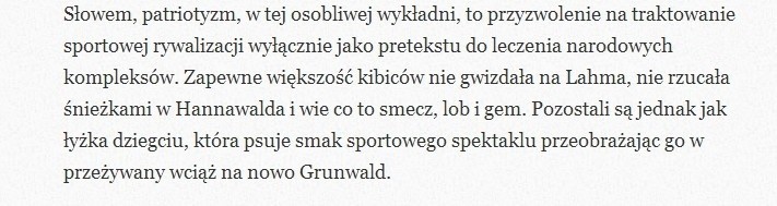 W serwisie natemat.pl Jerzy Gorzelik łagodzi wydźwięk...