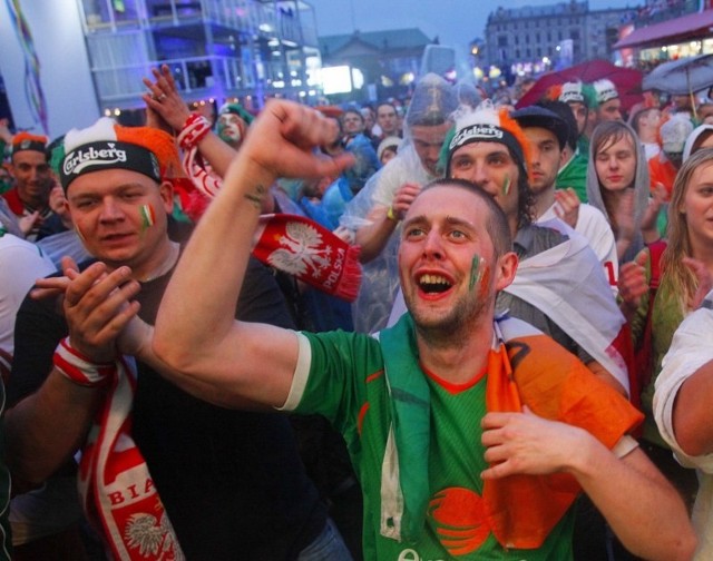 Irlandzcy kibice znani są z żywiołowego dopingu i bardzo spontanicznych zachowań. Poznaniacy mogli się o tym przekonać podczas Euro 2012