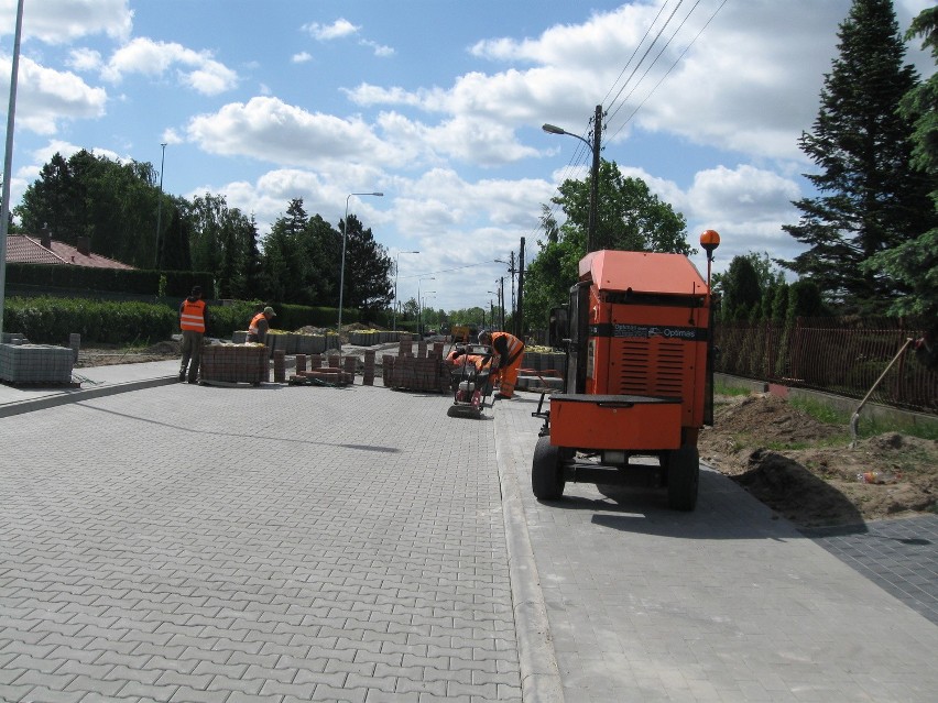 Trwa budowa ulic na Szczepankowie