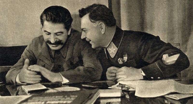 Józef Stalin i Kliment Woroszyłow