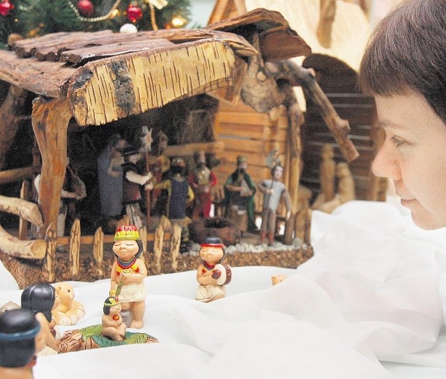 Peruwiańska szopka bożonarodzeniowa budziła zaciekawienie zwiedzających