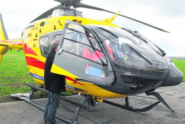 Przy rybnickim szpitalu helikoptery LPR będą mogły po remoncie lądować nawet w nocy