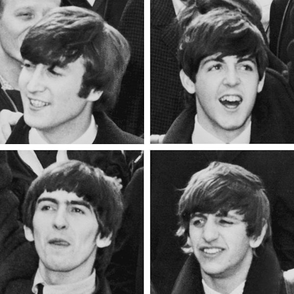 Ringo, John, Paul i George