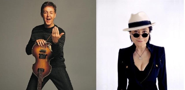 Paul McCartney i Yoko Ono mają za sobą prawie pół wieku znajomości - najpierw wojny, dziś pokoju