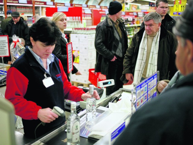 W markecie za alkohol zapłacimy już przy kasie końcowej