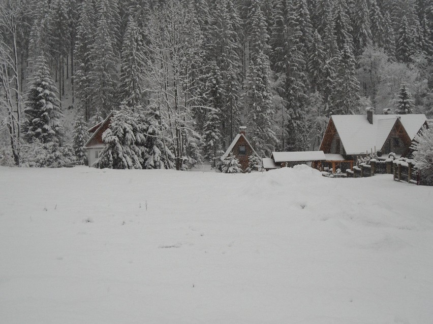 W Beskidach sypnęło śniegiem 30 marca