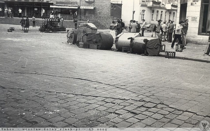 Rok 1982 Skrzyżowanie Pereca i Lwowskiej, widok na...