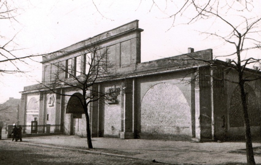 Hala nr 2 w okresie odbudowy - lata 1946-1947