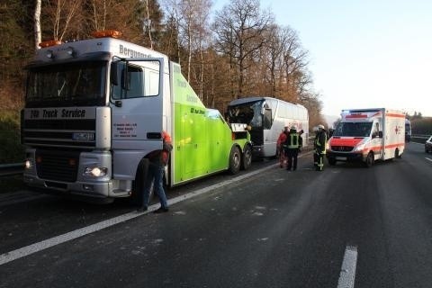Wypadek polskiego autobusu Eurotrans na A2 w Niemczech [ZDJĘCIA]