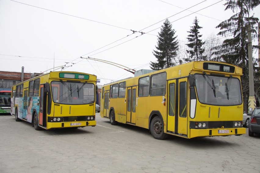 Łuck kupuje stare trolejbusy od MPK