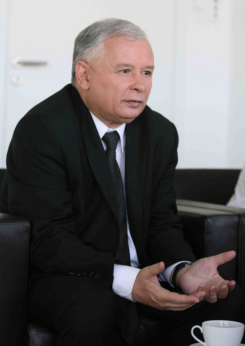 Jarosław Kaczyński w Dzienniku Zachodnim