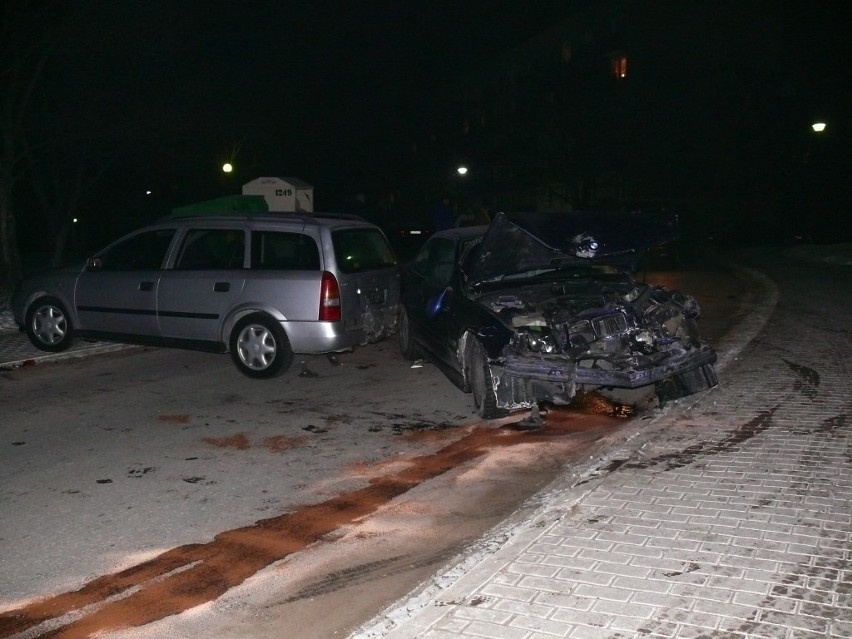 3 lutego około 21.30 młody chełmianin wjechał w...