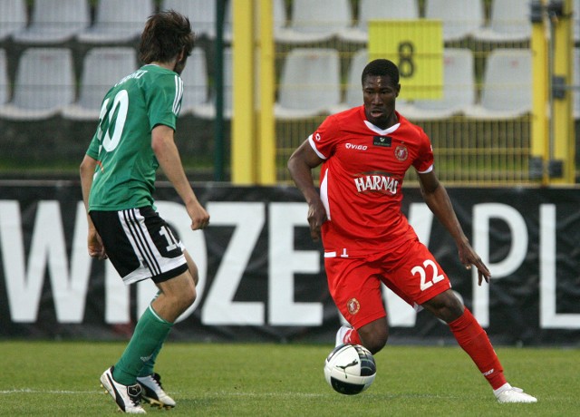 Nakoulma w Widzewie zdobył tylko jedną bramkę