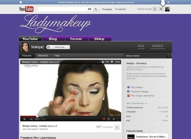 Ladymakeup - ten popularny kanał na Youtube prowadzi Monika Busz z Leszna.