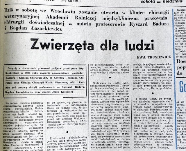 "Słowo Polskie" z 1989 roku