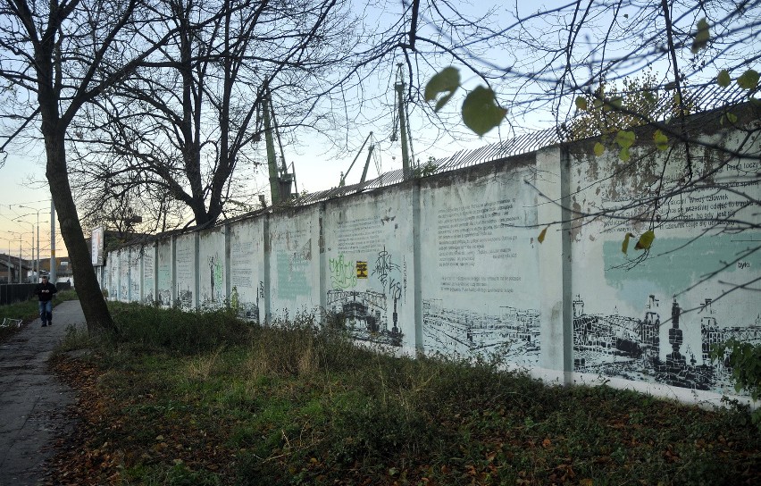 Mur oddzielający stocznię od miasta zostanie zburzony. Wraz z nim zniknie słynny gdański mural