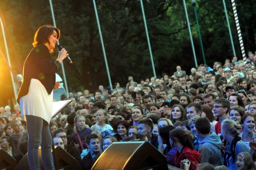 Koncert Chwały na placu Litewskim