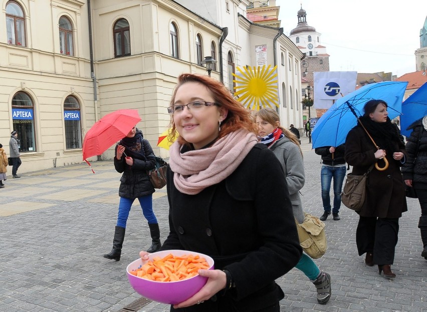 Akcja "Mam haka na raka" na lubelskich ulicach