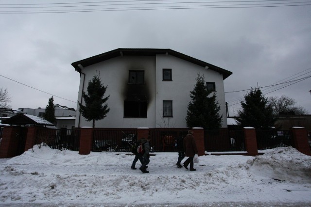 W płonącym domu przy ul. Hortensji zginął 30-letni mężczyzna