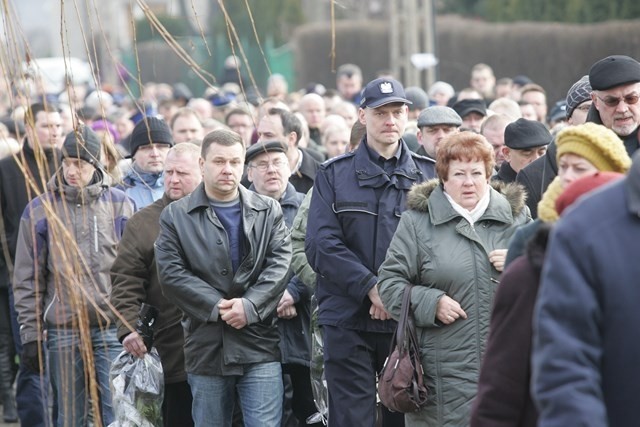 Pogrzeb policjanta