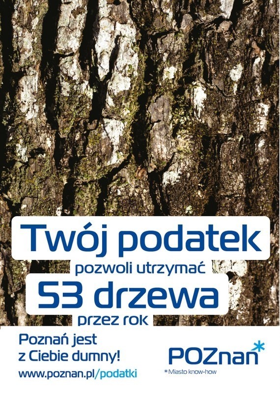 Zapłać podatek w Poznaniu! Akcja &quot;Poznań jest z Ciebie dumny&quot; [ZOBACZ PLAKATY]