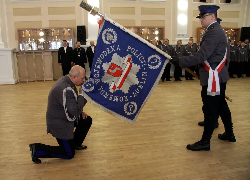 Igor Parfieniuk z Lublina do CBŚ: Pożegnanie komendanta policji (ZDJĘCIA)