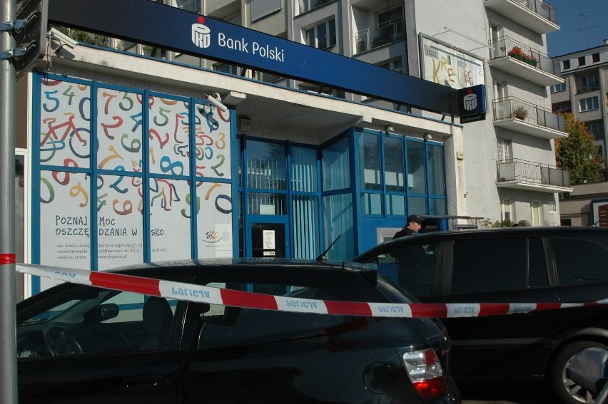 Napad na bank przy ul. Grunwaldzkiej w Poznaniu