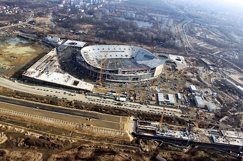Fotoblog z budowy stadionu - 09.02.2011