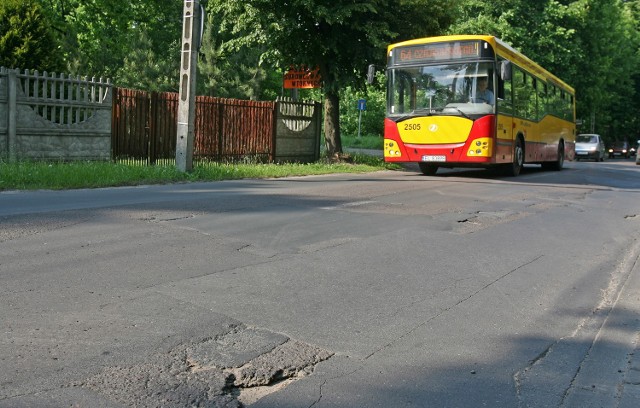 Remont ul. Augustów jest w planach, ale mało konkretnych