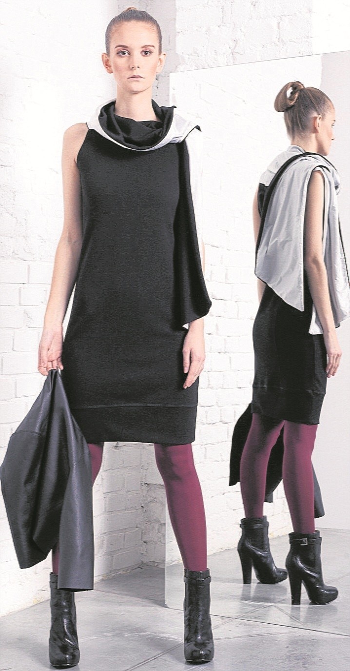 Spodnie i spódnice zaprojektowane  przez Magdę Hasiak...