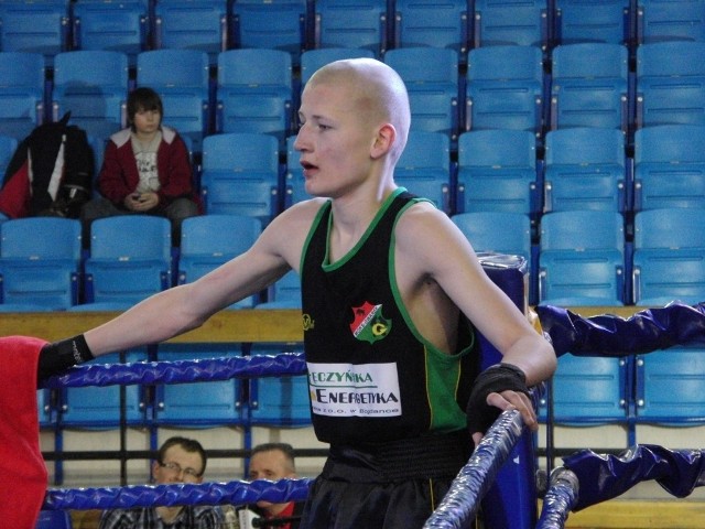 Tomasz Smerdel z Gwarka Łęczna wywalczył srebro w kategorii 49 kg
