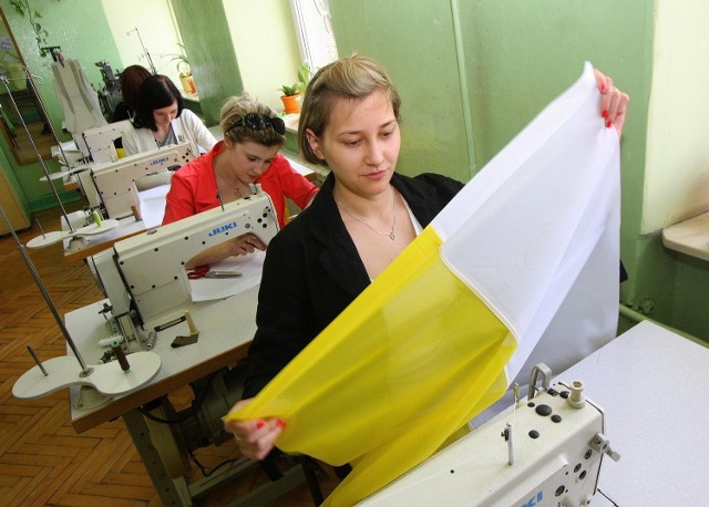 W przypadku flagi efekt zależy od staranności wykonania.