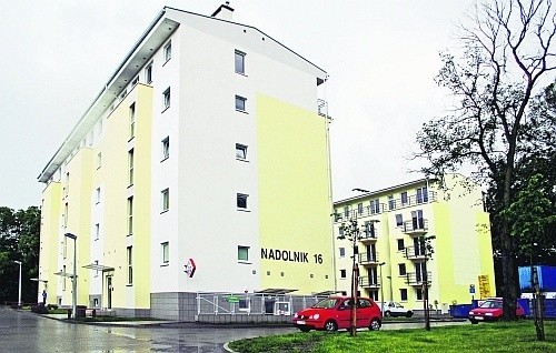 Budynki socjalne budowane są między innymim przy ul. Nadolnik