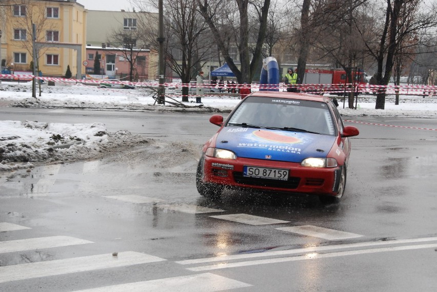 Zimowy Rally Sprint w Będzinie po wodzie [ZDJĘCIA]