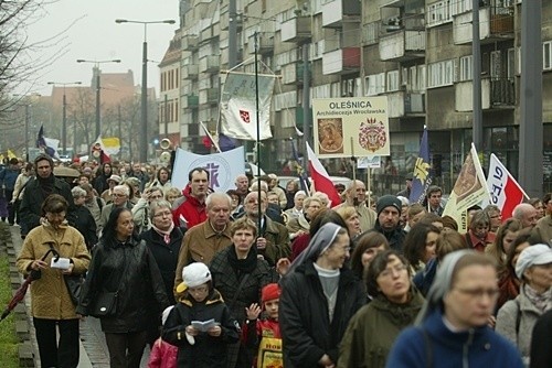 Wrocławianie uczcili 6. rocznicę śmierci Jana Pawła II